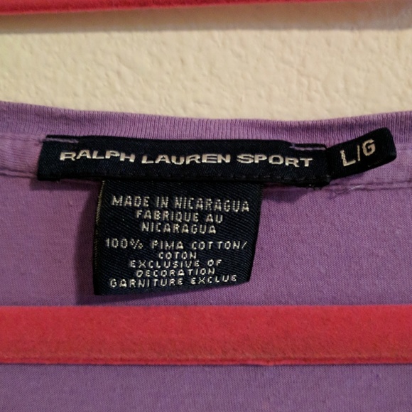 Ralph Lauren T-shirt with Polo Logo - Picture 2 of 2